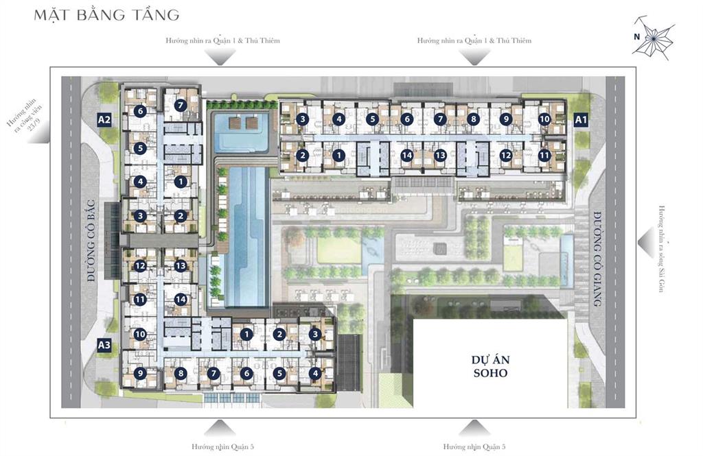 2pn 68m2, tầng cao, a2, view ngoài, 14tỷ, có slot oto, trả trước 6.8 tỷ, giao nhà tháng 12.20226
