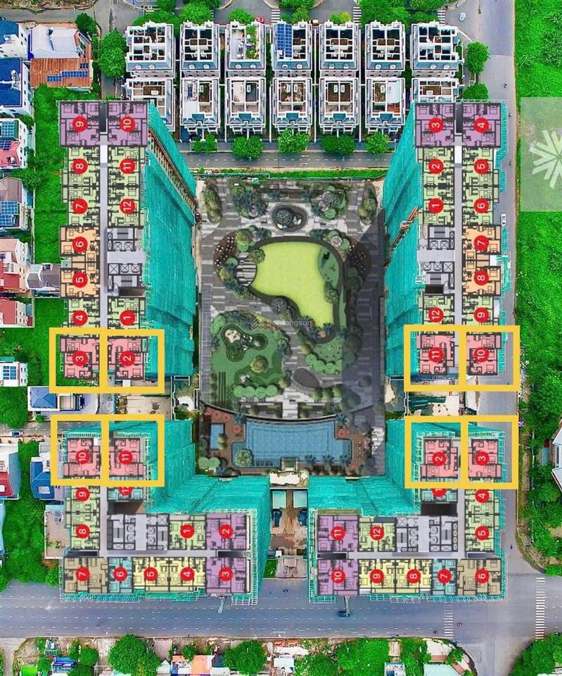 Bán nhanh căn 3pn 82m2, căn góc view thoáng mát 8.1 tỷ dự án victoria village quận 2