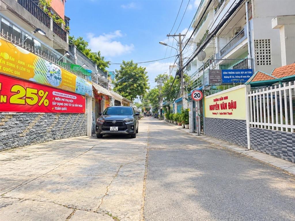 Khu vip lô không lộ giới  hẻm xe hơi  nguyễn văn đậu bình thạnh