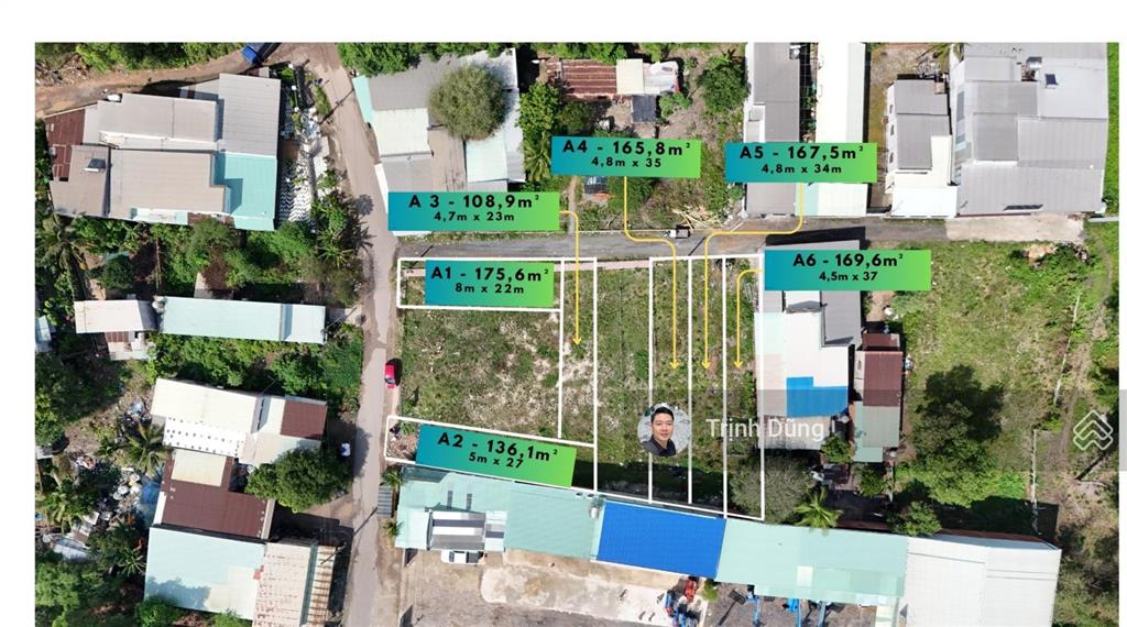 Chính chủ bán gấp 6 nền đất an phước, gần ql51 sổ riêng giá tốt nhất khu