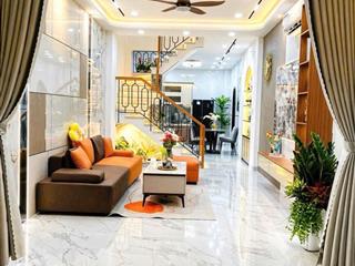 Bán nhà mới xây huỳnh tấn phát q.7 60m2 hẻm kinh doanh full nội thất luxury( 5.5 ty)