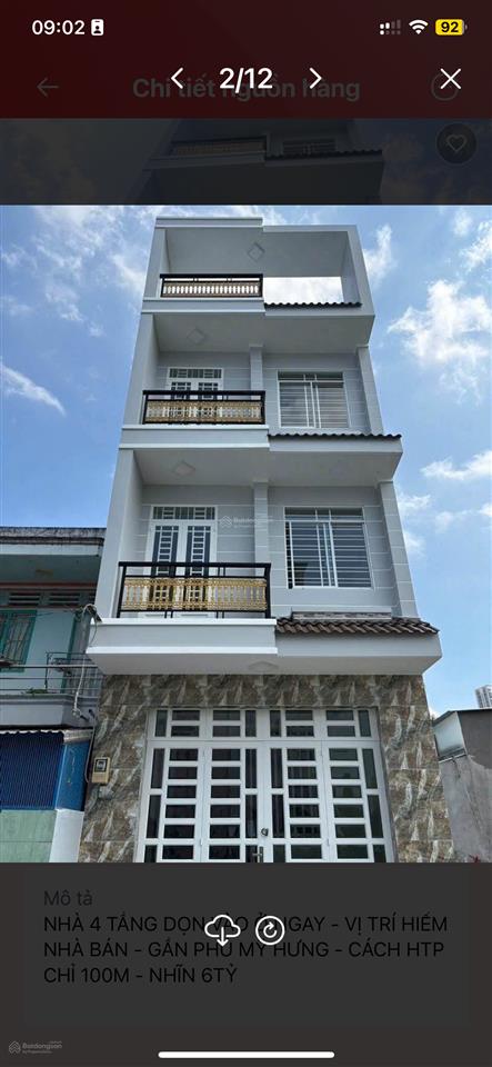 Bán nhà căn góc huỳnh tấn phát q7  72m2  có thang máy  ngang 8m  giá 8.8 tỷ