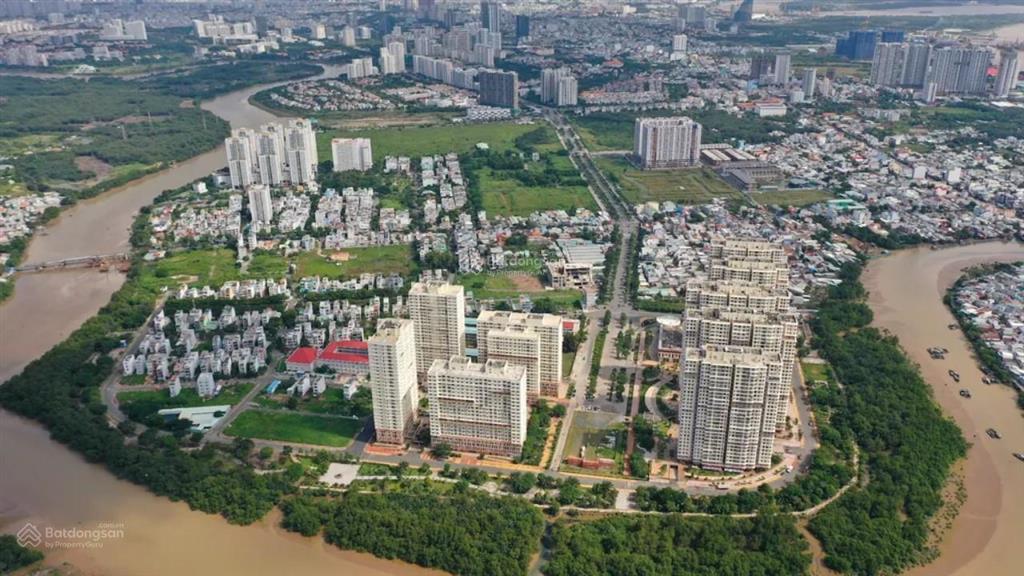 Bán đất sổ hồng 2 mặt tiền đường 14m kdc phú mỹ, phường phú mỹ, quận 7, hcm, liền kề phú mỹ hưng