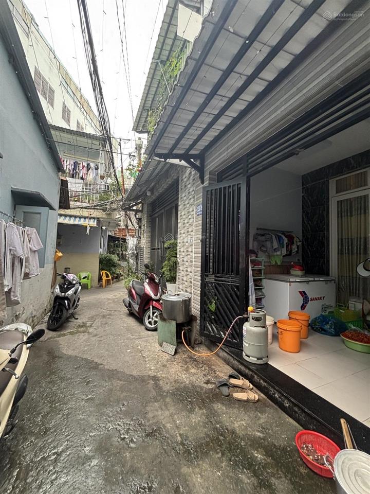 10m ra hẻm ô tô nguyễn thị tần  quận 8. nhà 1 trệt 1 lầu, ngang 4x20m=80m2, chỉ 7 tỷ tl