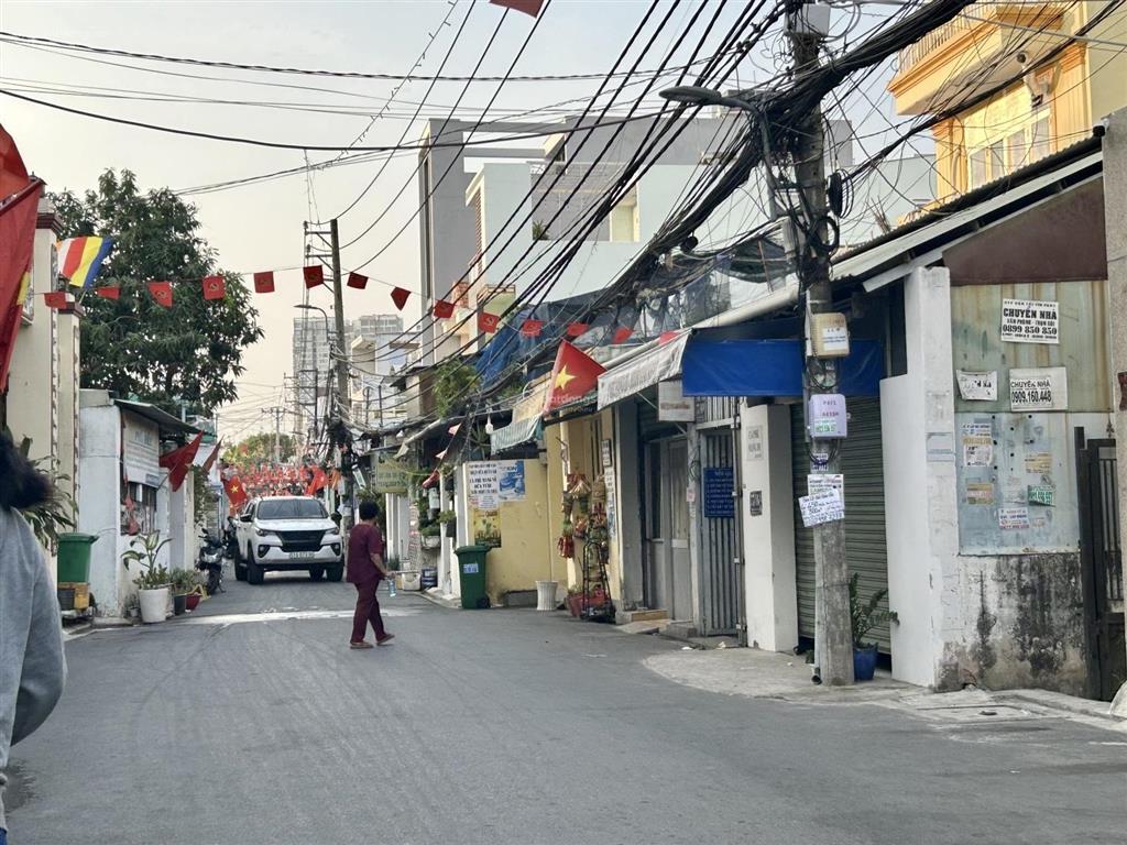 Hẻm 2 ô tô huỳnh tấn phát, phú thuận, quận 7. 157m2, 2 tầng chỉ 9.69 tỷ tl.