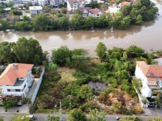 Siêu phẩm! bán đất mặt tiền lê hữu kiều  view sông  14x23m  300m2  xây hầm 4 tầng  giá 34,8 tỷ