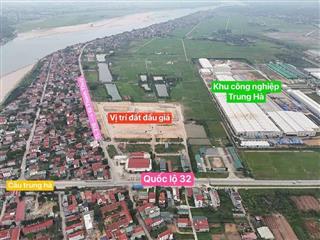 Đất đấu giá tại khu 14 dân quyền tam nông phú thọ