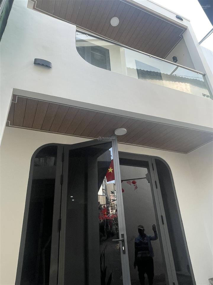 Bán nhà mới 3 tầng full nội thất, hẻm phan văn trị gần phạm văn đồng, bình thạnh, giá 6.35 tỷ