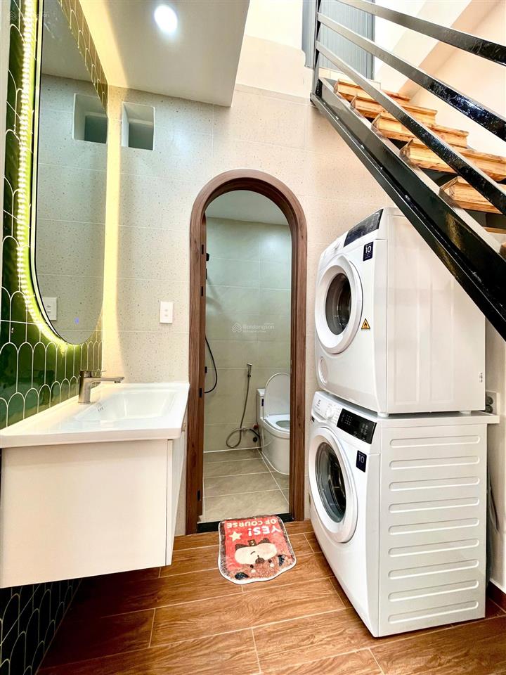 Bán nhà 4 tầng hẻm ô tô sát mặt tiền mai xuân thưởng  bình thạnh3pn, full nội thất  giá 7.35 tỷ