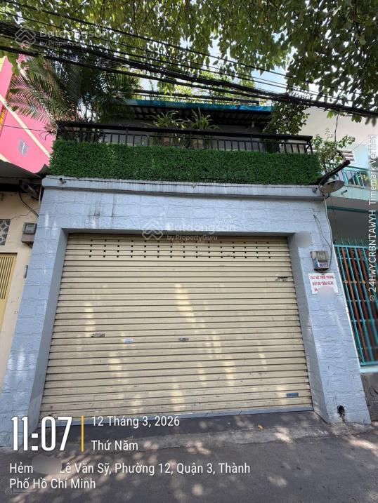 Bán nhà 3 tầng, 5pn (có pn tầng trệt) hẻm xe tải lê văn sỹ  quận phú nhuận giá 9 tỷ