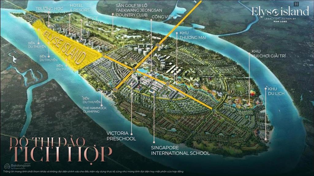 Suất ngoại giao  mặt sông hiếm  biệt thự đơn lập đảo elyse island, dt 20x22.5m, giá chỉ 59.5tỷ