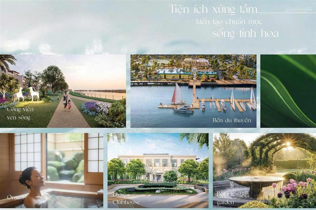 Suất ưu tiên  biệt thự elyse island đảo đại phước  dt 10x17m, giá đầu tư 17.4 tỷ (10% ký hđmb)