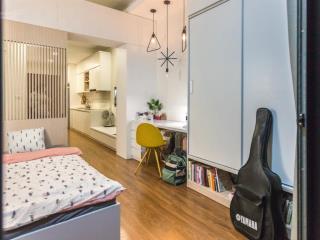 Cho thuê căn 38m2 the two gamuda