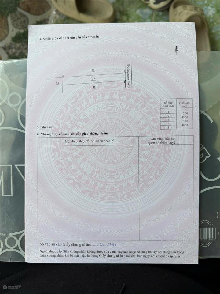 Bán đất tại định quán, 202 m2 thổ cư