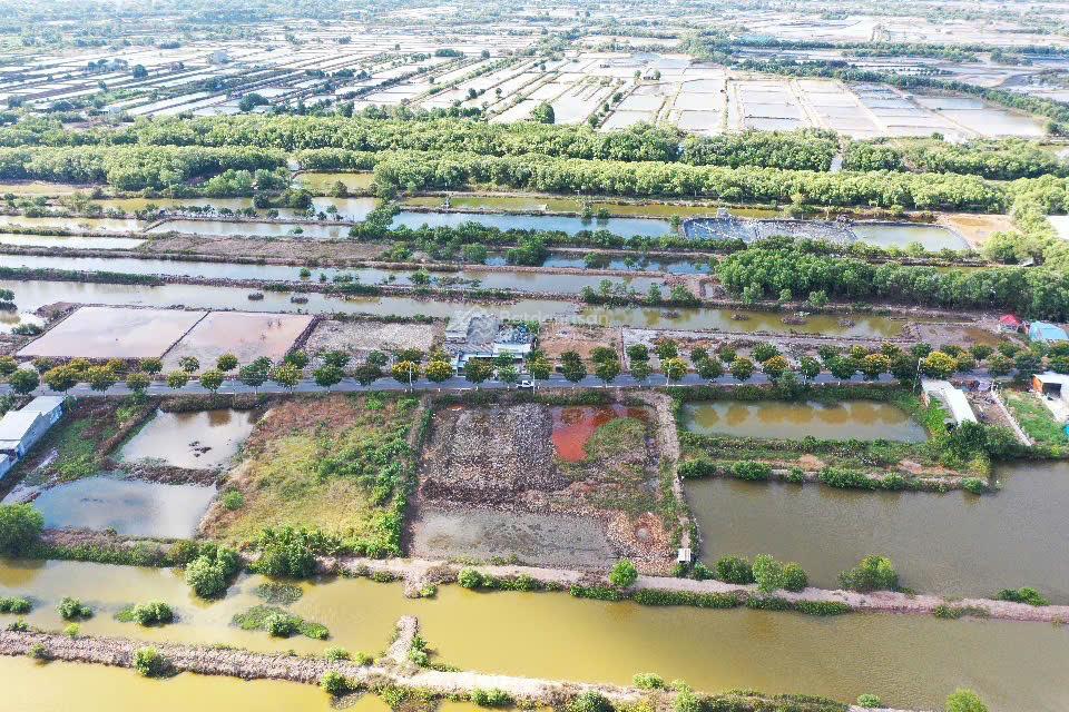 Đất mặt tiền dt913 trường long hòa, vĩnh long 3,5 triệu/m²