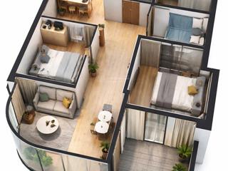 Bán căn hộ sân vườn giá mềm nhất dự án chung cư tại fours tower, 4,6 tỷ, 65m2 + 16m2 sân vườn.