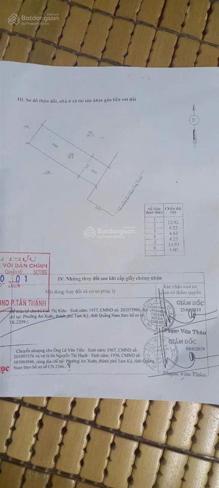 Bán đất tại đường hồ xuân hương, 2,35 tỷ, 80 m², phường an xuân, thành phố tam kỳ