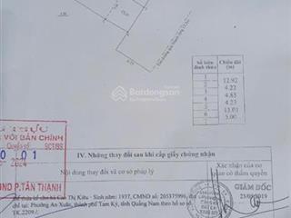 Bán đất tại đường hồ xuân hương, 2,35 tỷ, 80 m², phường an xuân, thành phố tam kỳ