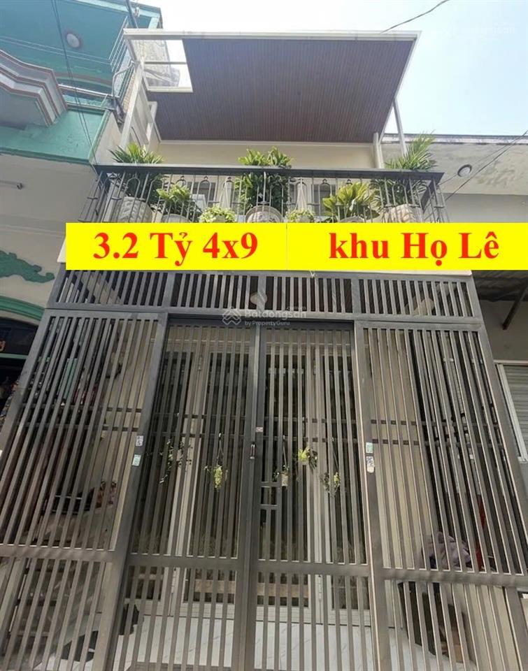 Chủ kẹt tiền bán 1 trệt 1 lầu nhỉnh 3 tỷ ngay nguyễn sơn, khu họ lê. hxt cách 20m, 8tr/tháng