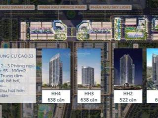 Quỹ căn hh2  hoàng huy new city