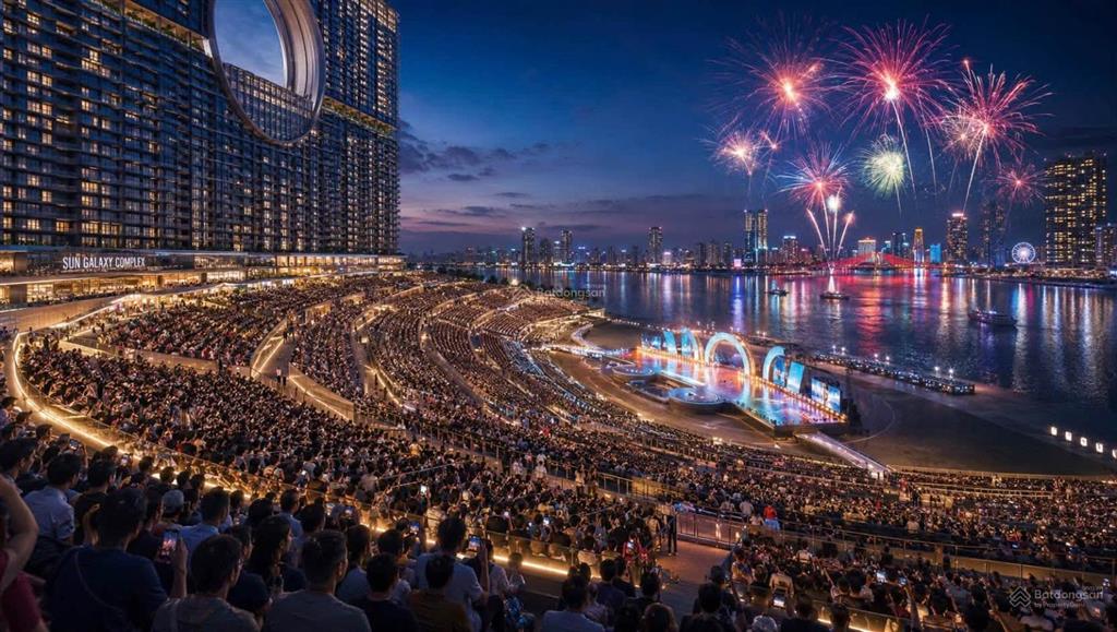 Sun galaxy complex là siêu tổ hợp lễ hội, giải trí và căn hộ hạng sang trị giá gần 10.750 tỷ đồng