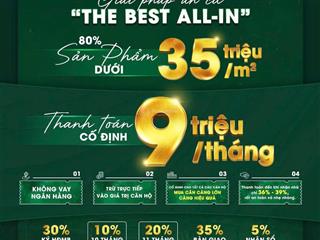 Căn hộ giá rẻ trung tâm thuận an thanh toán 9tr/th trực tiếp qua chủ đầu tư