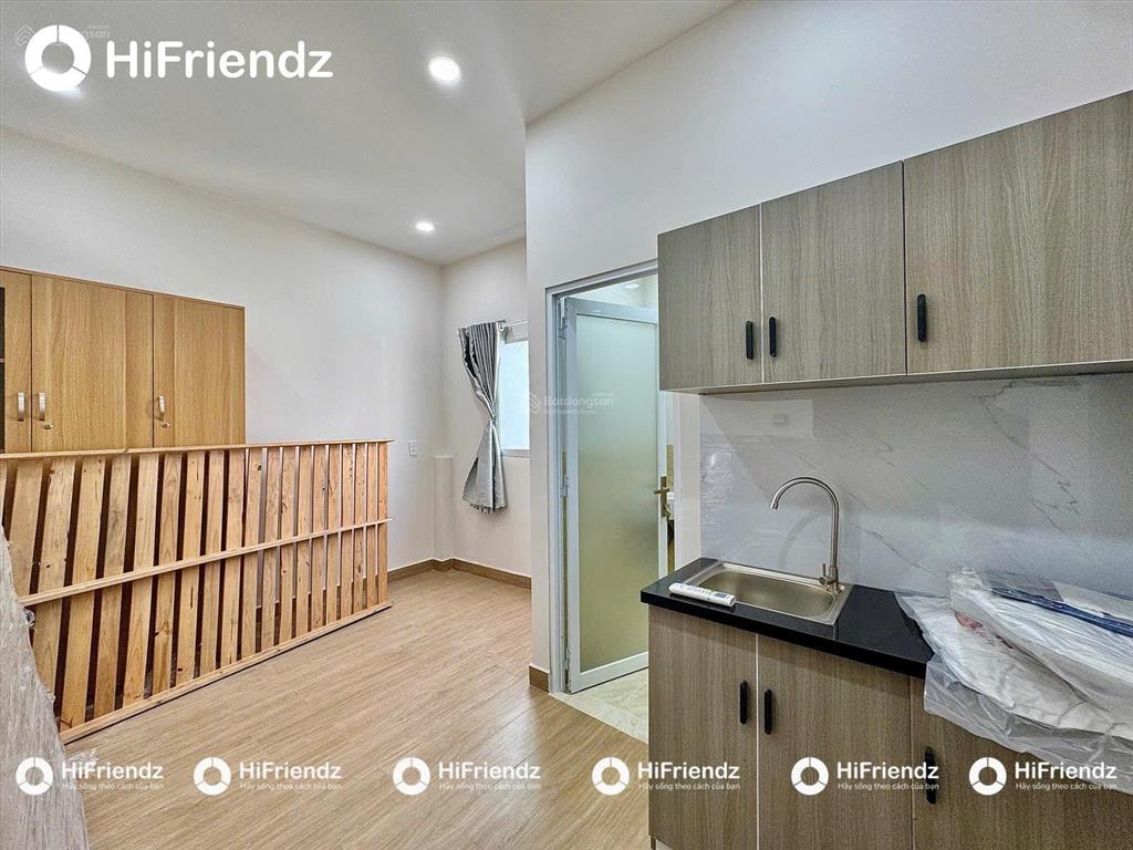Cho thuê studio full nội thất gần vincom quang trung