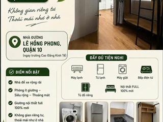 SLEEP BOX SIÊU RỘNG – GIÁ CHỈ 1.5 TRIỆU/THÁNG – TRUNG TÂM QUẬN 10