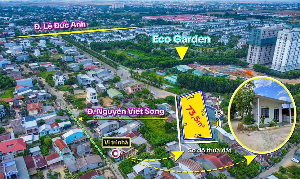 BÁN NHÀ 2 MẶT TIỀN NGUYỄN VIẾT SONG – P. VỸ DẠ – TP HUẾ