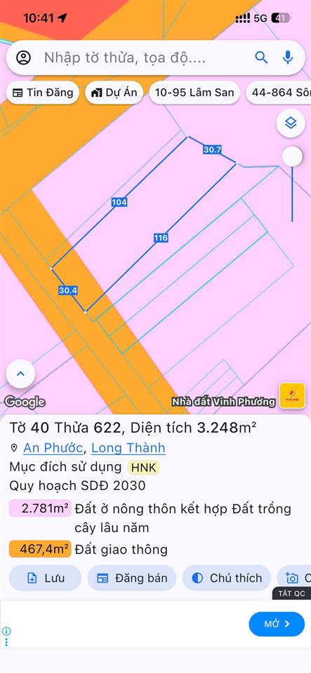 CHÍNH CHỦ CẦN BÁN ĐẤT MẶT TIỀN TIỀM NĂNG TẠI AN PHƯỚC – LONG THÀNH, ĐỒNG NAI