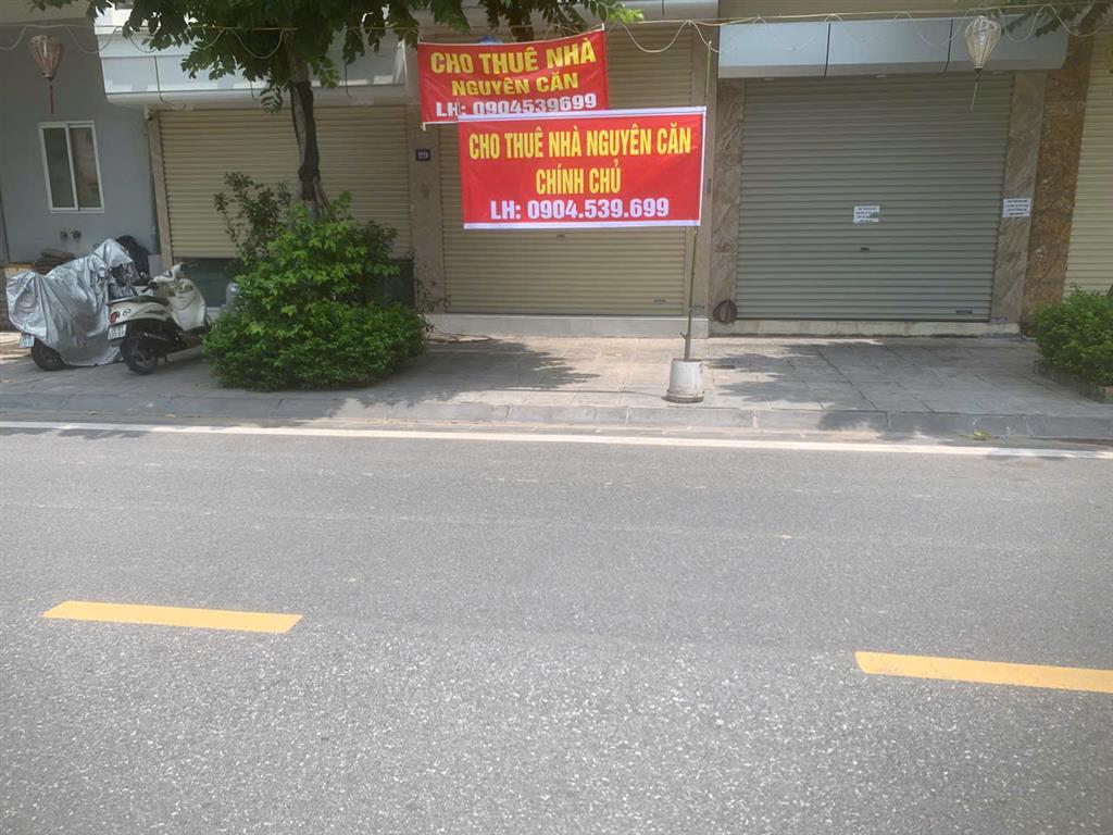 CHÍNH CHỦ CHO THUÊ NHÀ NGUYÊN CĂN 3 TẦNG MẶT PHỐ LÊ ĐẠI – NGỌC THỤY