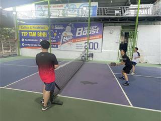 Cần sang sân pickleball (4 sân, có mái che) + quán ăn + caffe