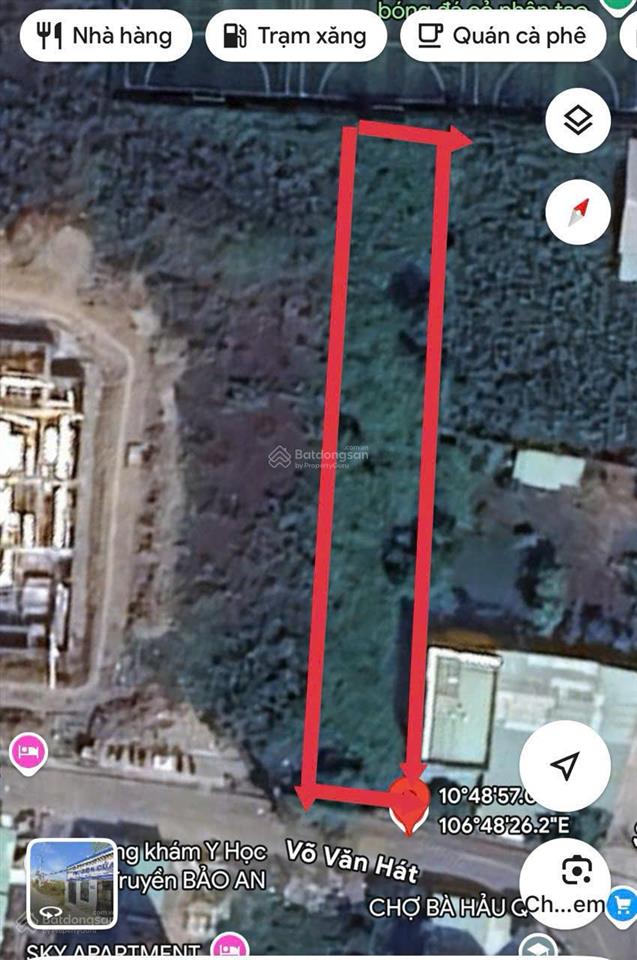 Bán đất 734m2 mt võ văn hát ngay đh tài chính quận 9 cũ , sổ hồng riêng, 32.5 tỷ tl