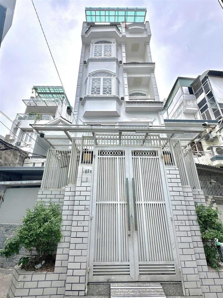 Phú nhuận huỳnh văn bánh  43m², 5 tầng, 3pn, 4wc, hẻm 3 gác thông