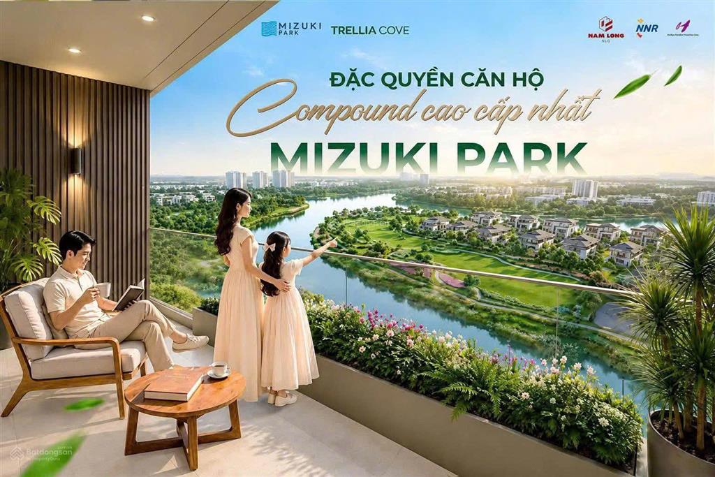 Căn hộ tháng 7 căn 60m2 (2pn 1wc) | trellia cove, mizuki park