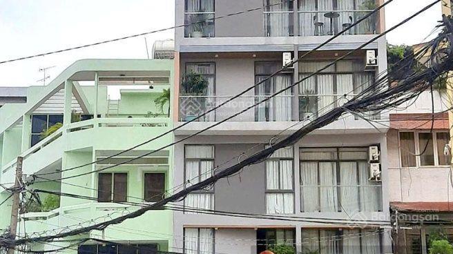 Bán tòa nhà 2 mặt tiền số 56 trần quý khoách, p. tân định, quận 1  ngang 8m1