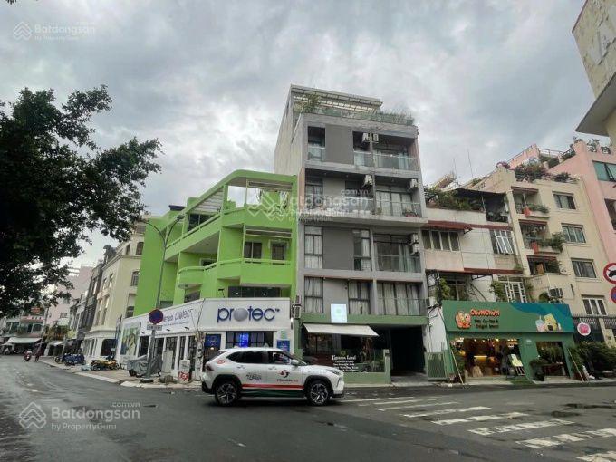 Bán tòa nhà 2 mặt tiền số 56 trần quý khoách, p. tân định, quận 1  ngang 8m1