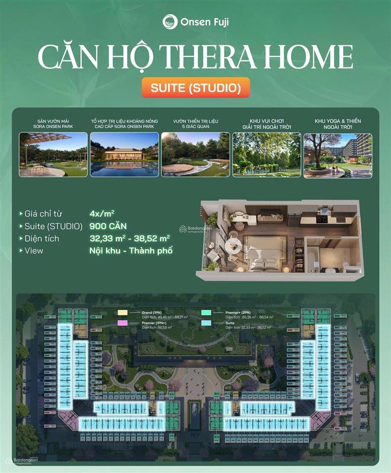 Booking căn hộ nghỉ dưỡng khoáng nóng onsen fuji hà nam, cam kết thuê lại 10tr/tháng trong 5 năm