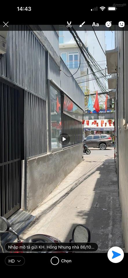 Nhà 3 tầng siêu kiên cố vị trí cực đẹp cách đường đúng 15m vibe như nhà phố lớn giá rẻ