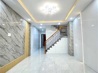 Nhà nguyễn thị tần  sổ hồng mới, công chứng giao nhà ngay diện tích 39m, nở hậu 4m x dài 12