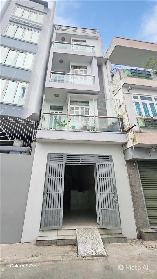 Cho thuê nhà âu dương lân quận 8, nhà ngang 4m, dài 8m, thiết kế 3 phòng ngủ