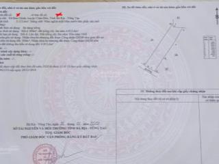 Bán nhanh mảnh đất rộng 5115 m2 bàu chinh  châu đức ngay cạnh ql56