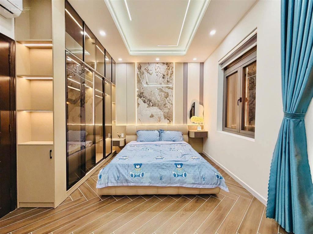 Hiếm có khó tìm  nhà 4 tầng hẻm xe tải 10m, full nội thất cao cấp gò vấp