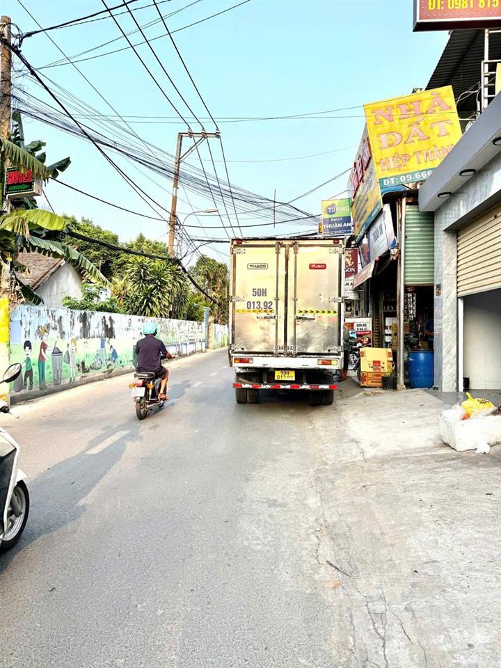 Biệt thự mi ni mặt tiền chợ ht13, quận 12 hồ chí minh , bán nhà mặt tiền đường ht13 giá 8ty tl