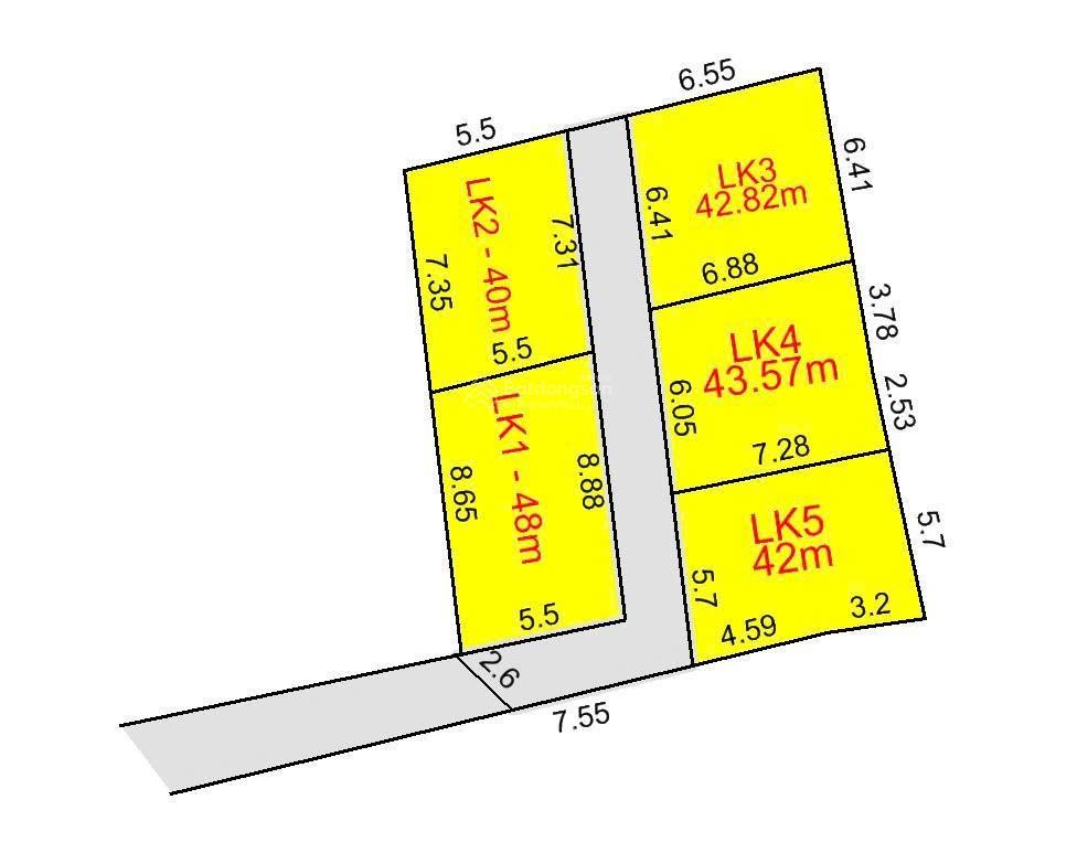 Bán đất siêu hot tại đường tỉnh lộ 381, 1,05 tỷ, dt 40m2