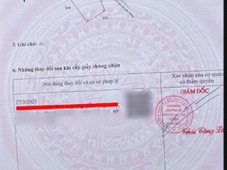 Bán đất bàu chinh  châu đức mặt tiền đường nhựa sát ql56 sổ đỏ chính chủ