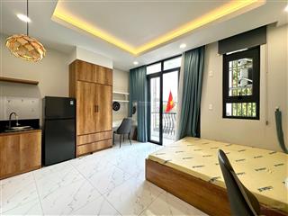 Studio ban công  thang máy  full nội thất gần hutech ung văn khiêm  gần nguyễn gia trí