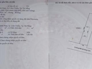 Bán nhà riêng k342/86 hoàng văn thái. dt 100m2 (5x20m). nhà gác lửng kiệt bê tông 5m