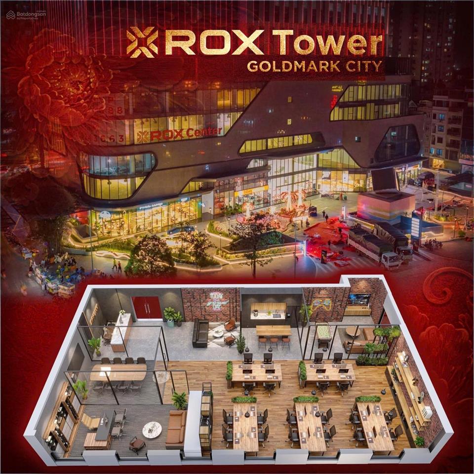 Bán mặt bằng kinh doanh tầng 1 toà nhà rox tower 136 hồ tùng mậu