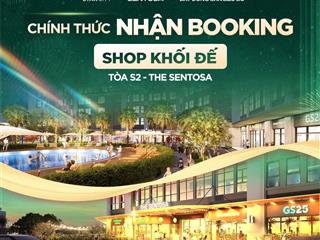 Bán căn shophouse vị trí đẹp tòa chung cư s2 the sentosa  vinhomes thanh hóa
